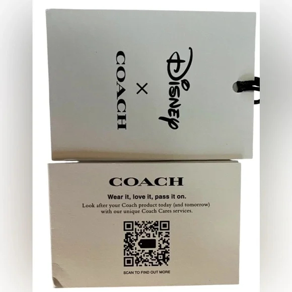 Coach Black Disney Wristlet - Picture 2 of 9